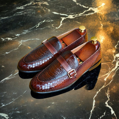 Introducing "Fishati" Handmade Shoes: Fine Craftsmanship and Unmatched Quality

The "Fishati" Handmade Shoes are a testament to exquisite craftsmanship, combining luxurious materials, meticulous attention to detail, and a dedication to comfort. These shoes are meticulously crafted by skilled artisans to provide you with a truly unique and exceptional footwear experience.

Anti-Bacterial Leather: At Fishati, we prioritize your health and well-being. To ensure a clean and hygienic environment for your feet, o