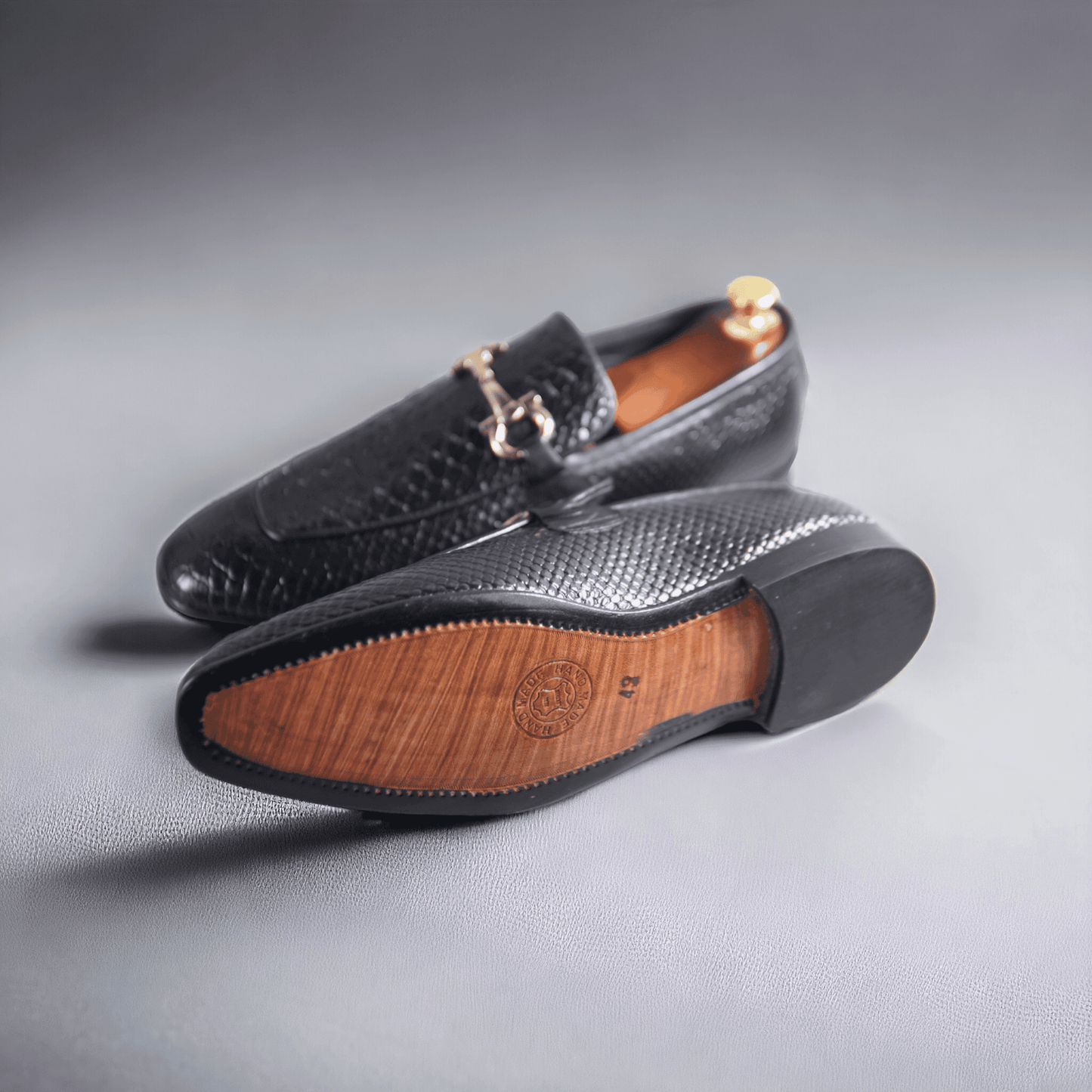 Discover "Idris," a pinnacle of sophistication in handmade leather shoes. Meticulously crafted with the utmost care and precision, these shoes showcase the epitome of artisanal excellence. The "Idris" collection features the finest quality premium leather, ensuring durability and unmatched comfort. Elevate your style with this embodiment of timeless elegance, where each pair is a testament to the dedication of skilled artisans. Step confidently into a world of superior craftsmanship and unparalleled quality