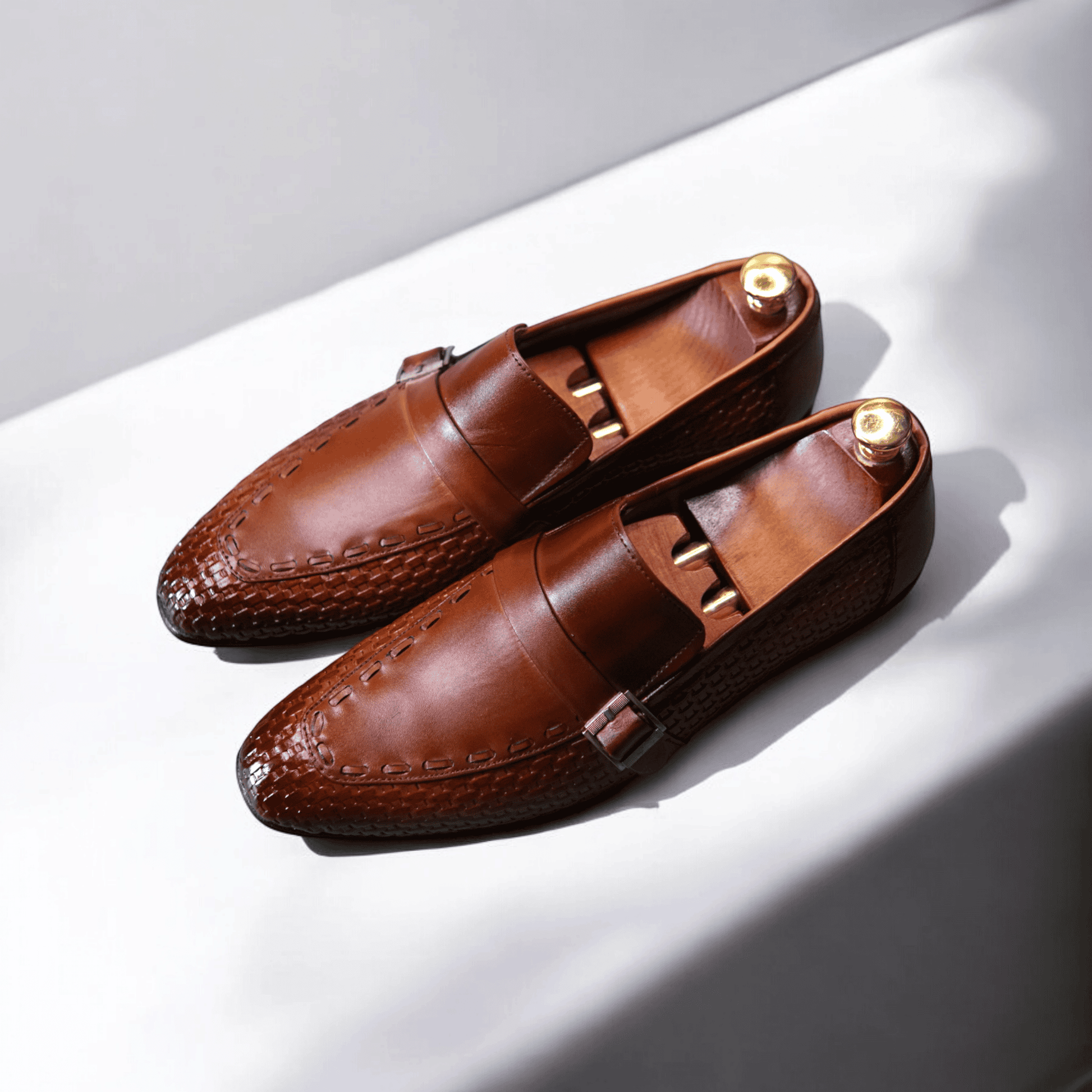 AS -mfv is the perfect combination of craftsmanship and quality. Designed with a leather upper, inside lining, and sole, these monk shoes are handmade with the best materials for superior comfort and durability. Trust Adler Shoes, a renowned Pakistani brand, for the best handmade premium leather shoes.