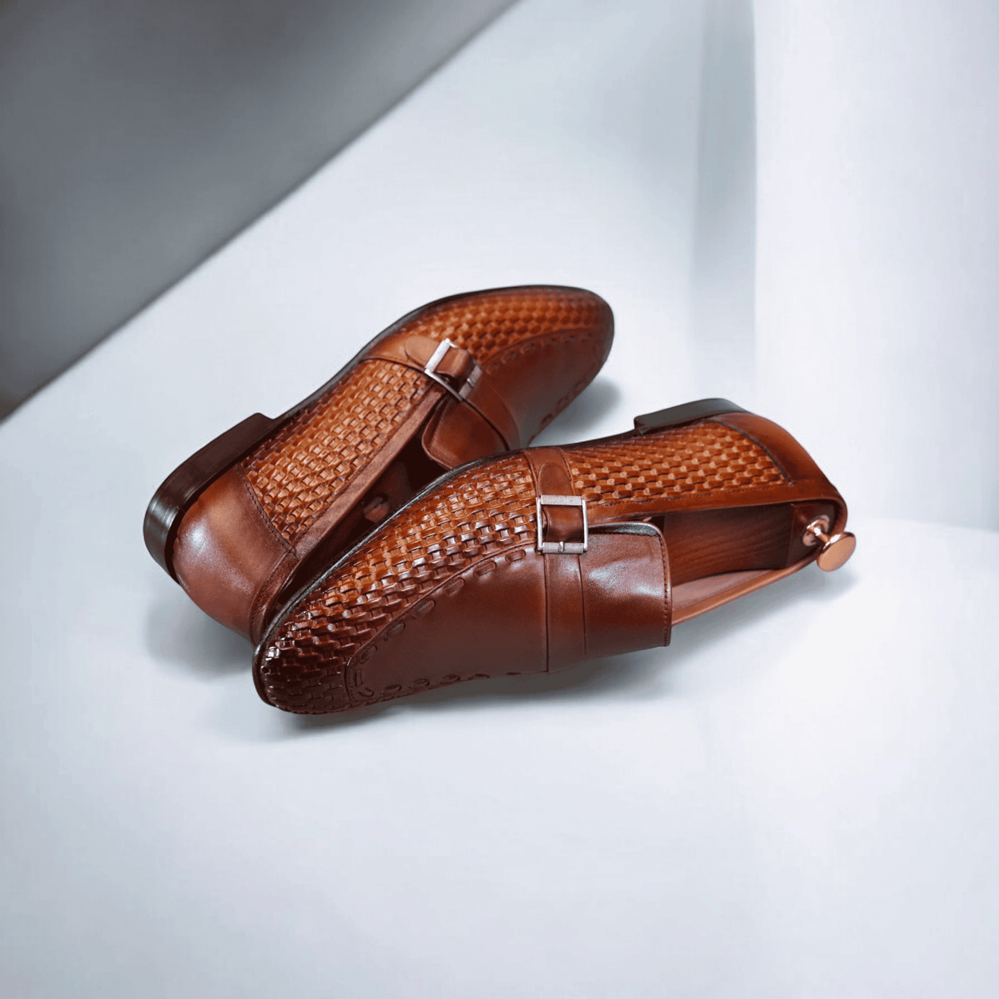 AS -mfv is the perfect combination of craftsmanship and quality. Designed with a leather upper, inside lining, and sole, these monk shoes are handmade with the best materials for superior comfort and durability. Trust Adler Shoes, a renowned Pakistani brand, for the best handmade premium leather shoes.