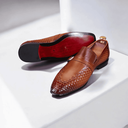 AS -mfv is the perfect combination of craftsmanship and quality. Designed with a leather upper, inside lining, and sole, these monk shoes are handmade with the best materials for superior comfort and durability. Trust Adler Shoes, a renowned Pakistani brand, for the best handmade premium leather shoes.