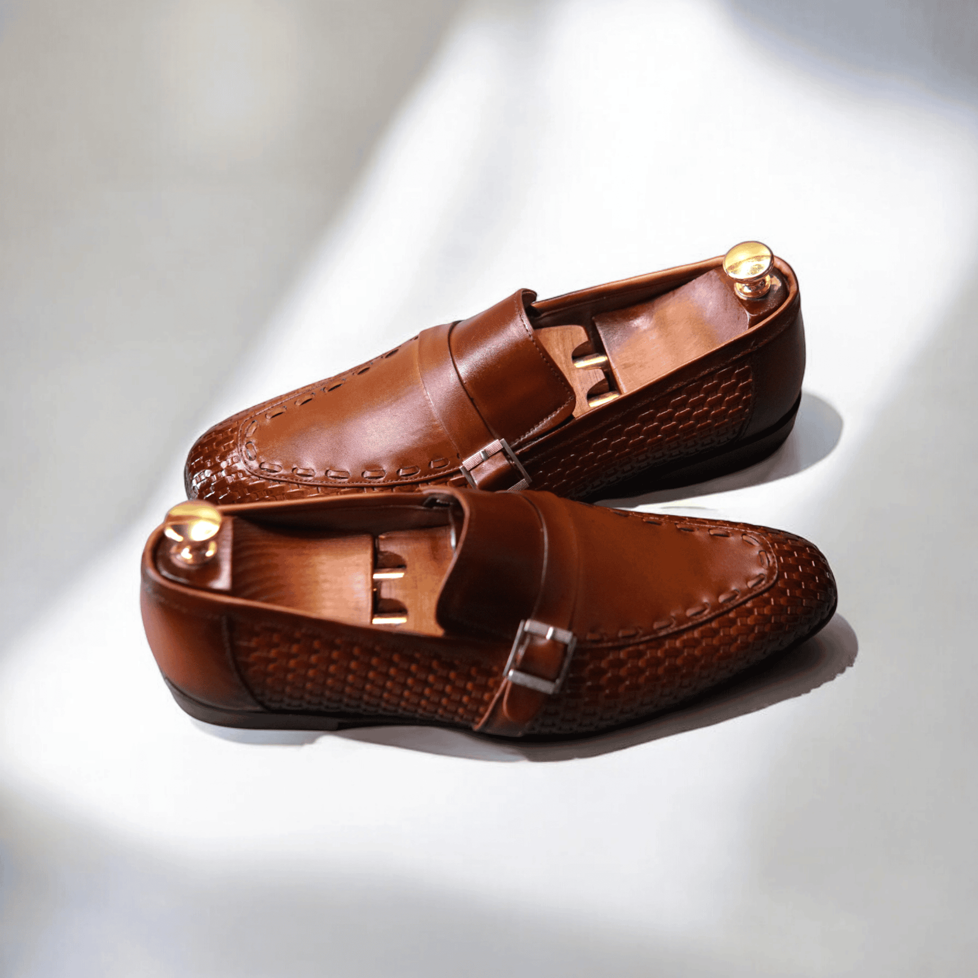 AS -mfv is the perfect combination of craftsmanship and quality. Designed with a leather upper, inside lining, and sole, these monk shoes are handmade with the best materials for superior comfort and durability. Trust Adler Shoes, a renowned Pakistani brand, for the best handmade premium leather shoes.