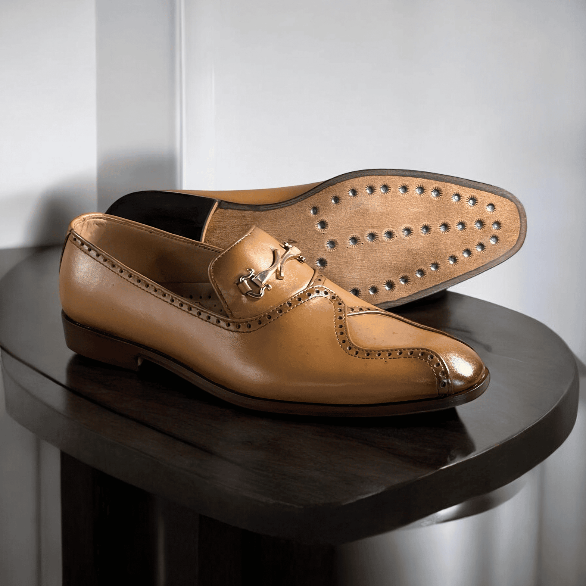 Designed for both comfort and style, the *Baymen* moccasins feature a soft leather lining, providing a smooth, breathable interior that molds to your foot for a personalized fit. The slip-on design offers convenience without sacrificing elegance, while the hand-stitched detailing adds a touch of refinement to every pair.