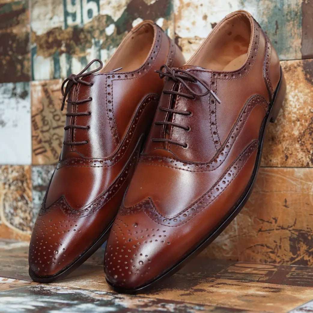 AS-2548 -FB -Adler Shoes Makes Pakistan Best Handmade Leather Shoes.● Upper: 100% Original Aniline Leather ● Sole: 100% Original Cow Leather Sole ● Lining: Anti-bacterial lining with added comfort ● Warranty: 3-Month Repair Warranty