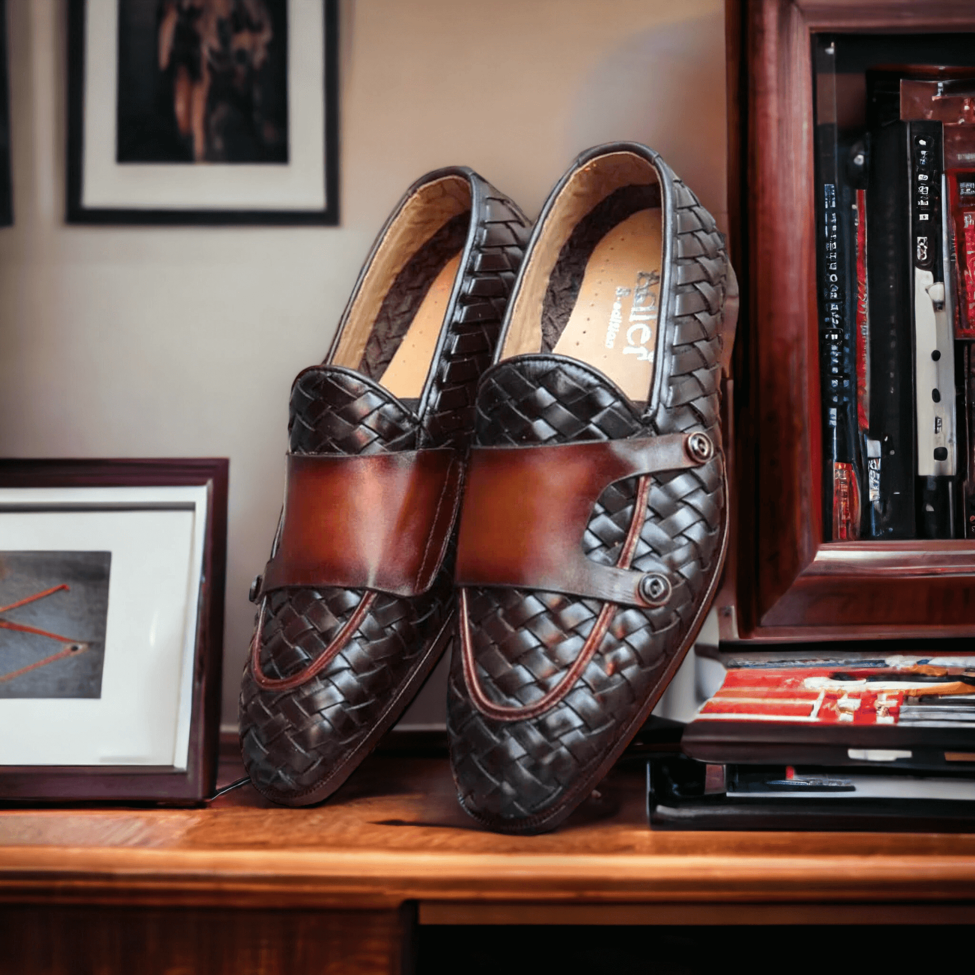 Introducing our Batino Handmade Leather Shoes, the epitome of style and luxury. Crafted from the finest quality leather and meticulously hand-sewn by skilled artisans, each pair is a testament to the art of shoemaking.

Made from premium leather, these shoes are soft, supple, and extremely durable. The hand-neating process used in their creation ensures that each pair is of the highest quality, with no imperfections or flaws. The result is a pair of shoes that not only looks great but feels great on your fe