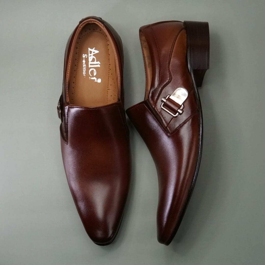 Our handmade leather shoes provide a timeless look and unparalleled comfort. Crafted from premium quality leather, our shoes are durable and reliable, ensuring you'll look smart and stylish no matter the occasion. Hand stitched for a flawless finish, these shoes are designed to last for years to come. With their classic design and soft, flexible sole, our handmade leather shoes are perfect for formal events or everyday wear. An investment in quality, these shoes make for the perfect way to accessorize any o